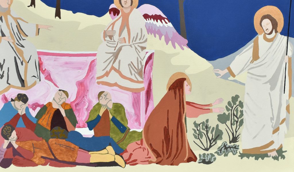 Mary encounters Jesus in a 700-year-old masterpiece.